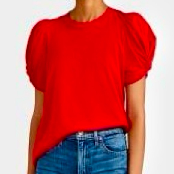 A.L.C. Tops - A.L.C. Kati Twisted-Sleeve Tee